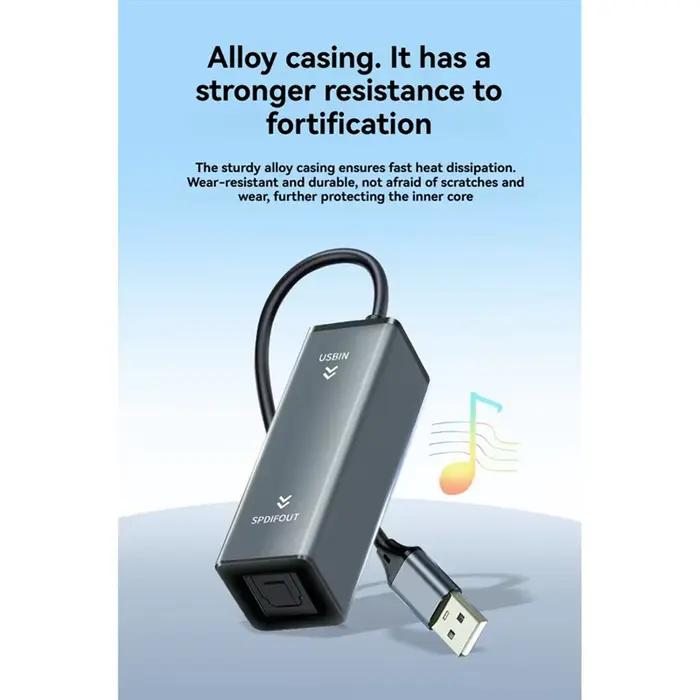 Adaptateur Audio USB vers optique