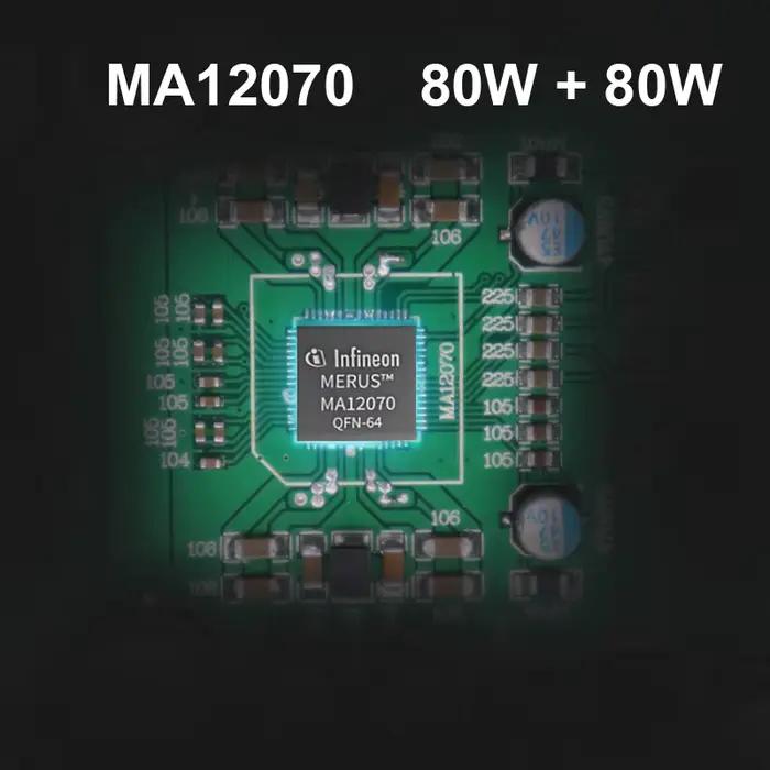 Infineon – amplificateur de puissance Audio numérique MA12070