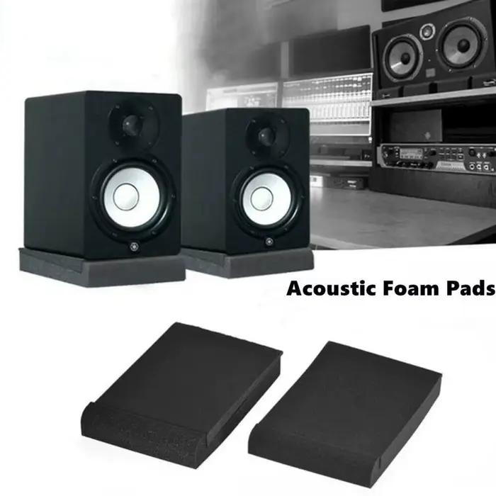 Coussinets isolants en mousse acoustique pour haut-parleur de moniteur de studio