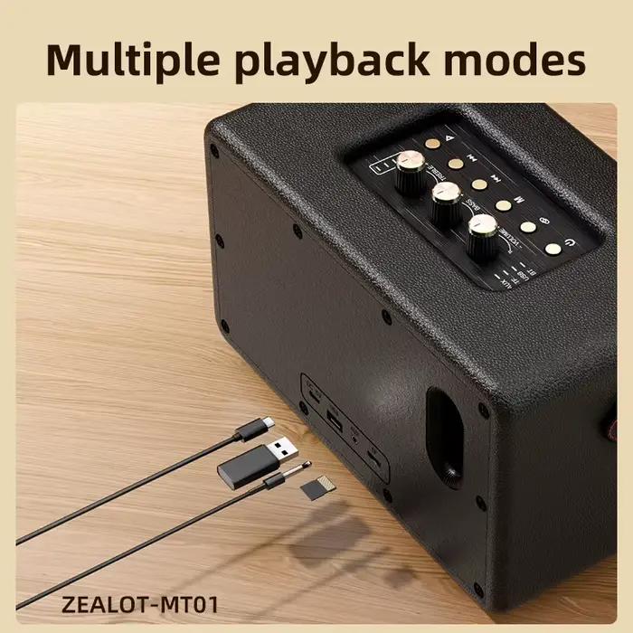 Zealot-MT01 Haut-parleur Bluetooth portable