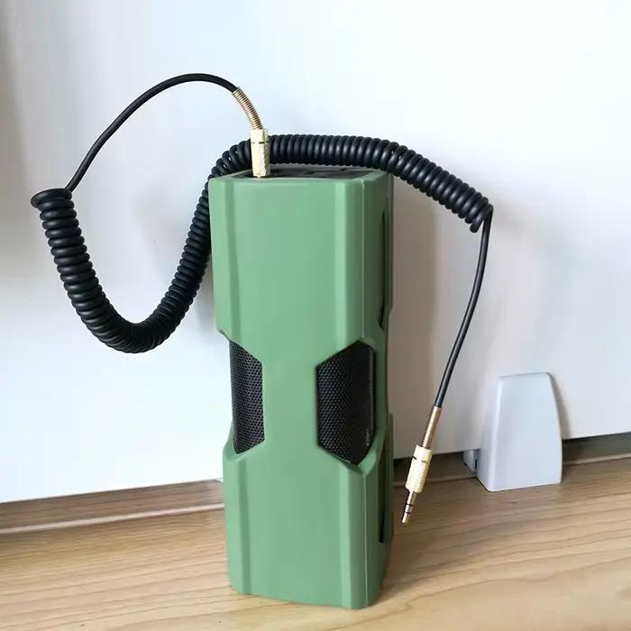 Câble audio enroulé de 2 mètres