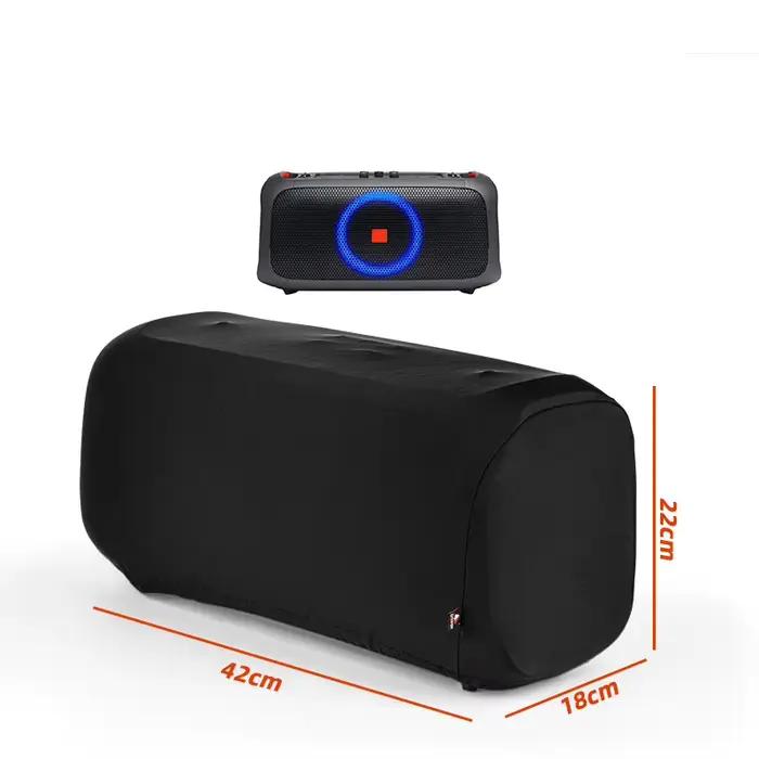 Housse de protection extérieure anti-poussière pour haut-parleur audio compatible Bluetooth JBL Partybox On The Go