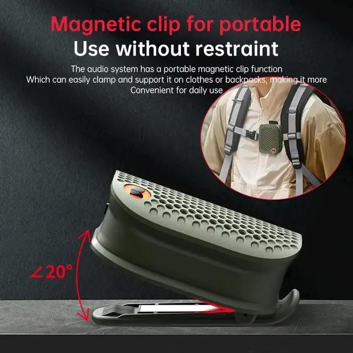 Haut-parleur Bluetooth Monster/M3 Magic Sound avec Haut-parleurs Piezoélectriques pour Musique MP3 et Connexion Wi-Fi Apple Music Occasions Extérieures et Fêtes