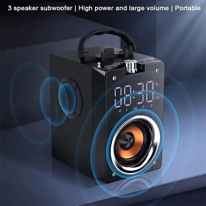 HautréusBluetooth sans fil Super Bass en bois