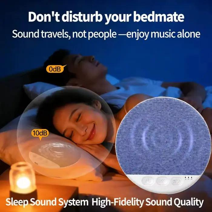 Mini haut-parleur Bluetooth portable sons de la nature bruit blanc mode Hi-Fi pour relaxation et sommeil