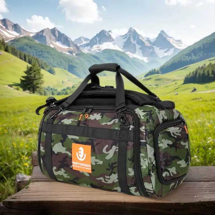 Sac fourre-tout de transport pour haut-parleur portable étanche avec bandoulière réglable pour haut-parleur JBL Partybox Club 120 BT occa