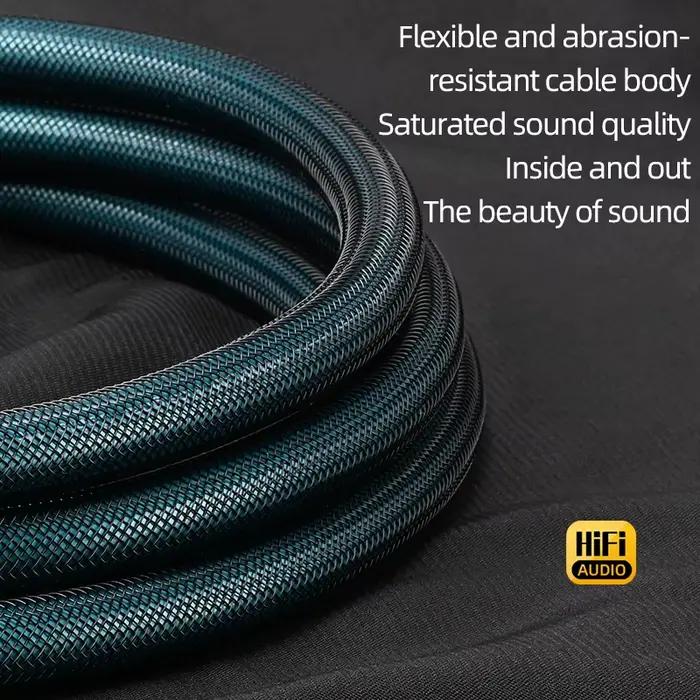 Câble de haut-parleur HiFi pour amplificateur de son