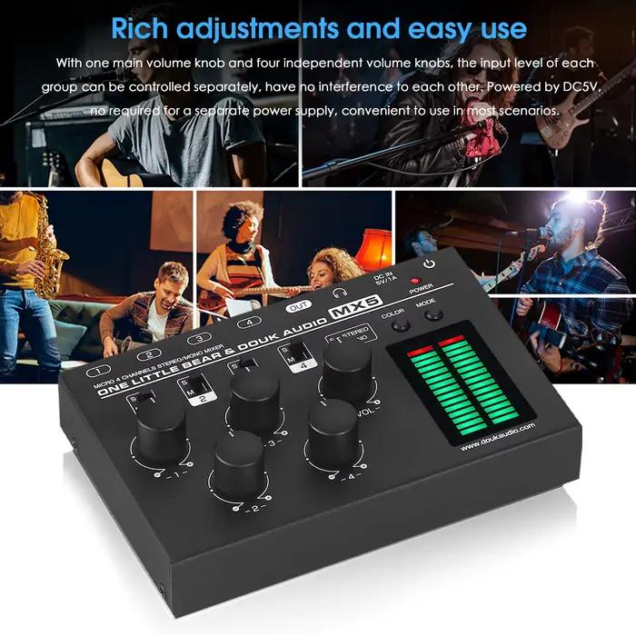 Nobsound-Mini centre audio stéréo MX5