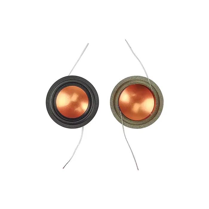 Kit d'accessoires pour haut-parleurs GHXAMP tweeter bobine de voix aluminium doré composite pour système audio professionnel et personnel