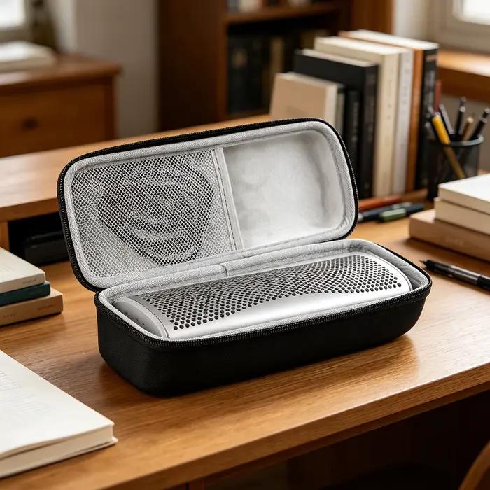 Sac de transport portable pour haut-parleur KEF MUO2, étui de voyage rigide, pochette de transport protectrice avec poignée