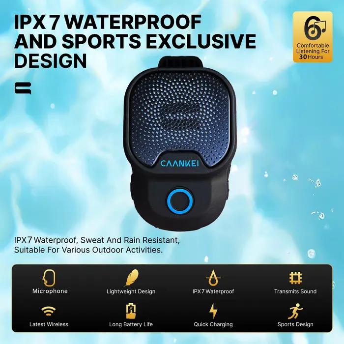 Haut-parleur Bluetooth extérieur Portable IPX7 étanche