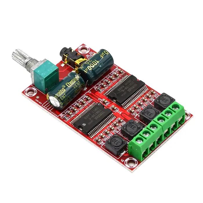 Carte amplificateur numérique YDA138-E 20W + 20W DC 12-15V classe D Audio stéréo HIFI AMP pour haut-parleur Yamaha XH-M531 avec contrôle du Volume