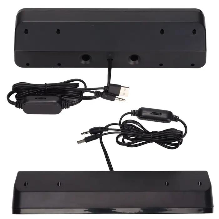 Haut-parleur filaire caisson de basses stéréo USB pour expérience sonore haute résolution et design élégant à la maison occasions spéciales