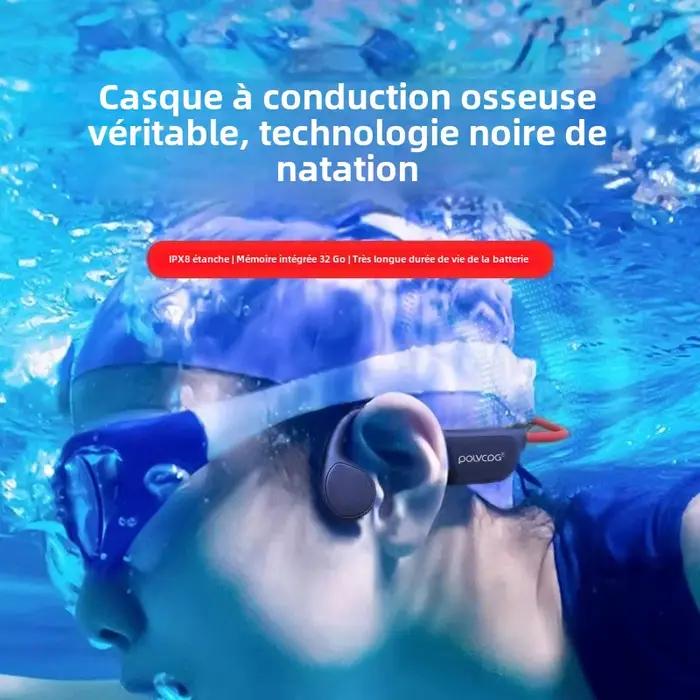 POLVCDG – casque à conduction osseuse X7 IPX8