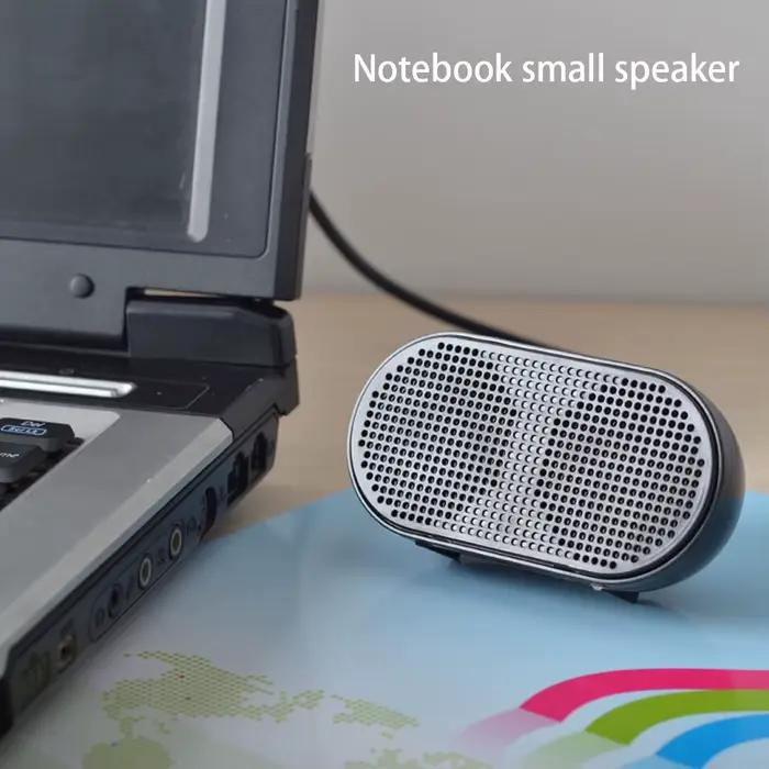 Mini haut-parleur filaire pour ordinateur portable d'hôtel