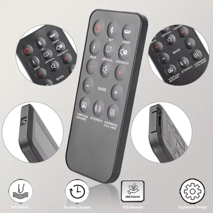 Télécommande universelle adaptée au barre de son JBL Home Cinema SB350 SB 350 JBL SB250 SB 250 Cinemate Base Soundbase