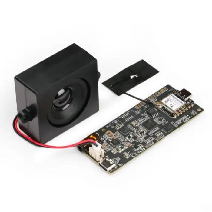 ReSpeaker Lite 2 Mic Array ESPHome Assistant XIAO ESP32S3 Haut-parleur pré-soudé/mono avec boîtier - 4R 5W/Boîtier en acrylique en option