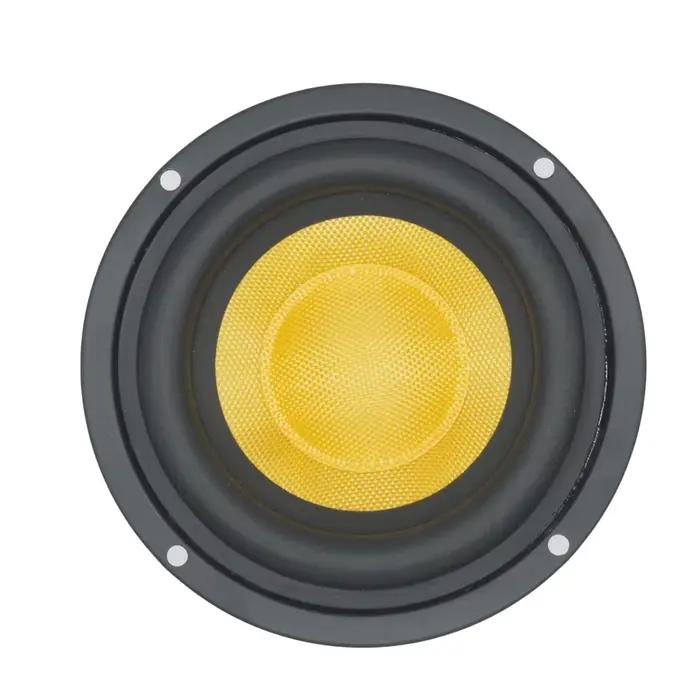 1 pièces 115MM 4 pouces 4 Ohm 40W haut-parleur de graves médium Hifi Audio basse fibre de verre bricolage bibliothèque