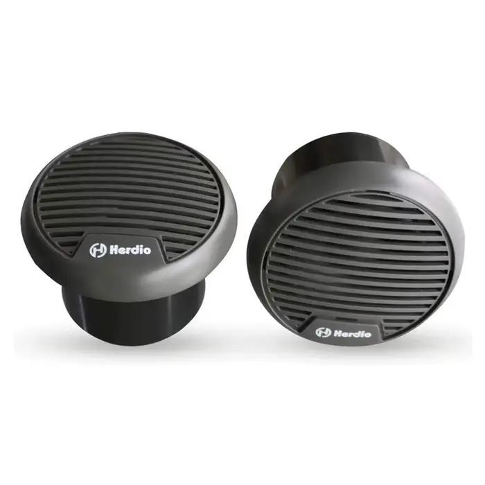 Herdio 3 ''2 pièces haut-parleurs marins étanches gamme complète Audio haut-parleur de moto système stéréo avec