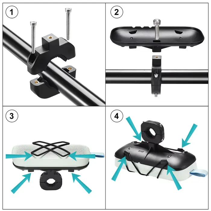 Support de fixation pour vélo, support de haut-parleur portable, supports de haut-parleur pour vélo pour Bose SoundLink Flex 1ère génération 2ème génération