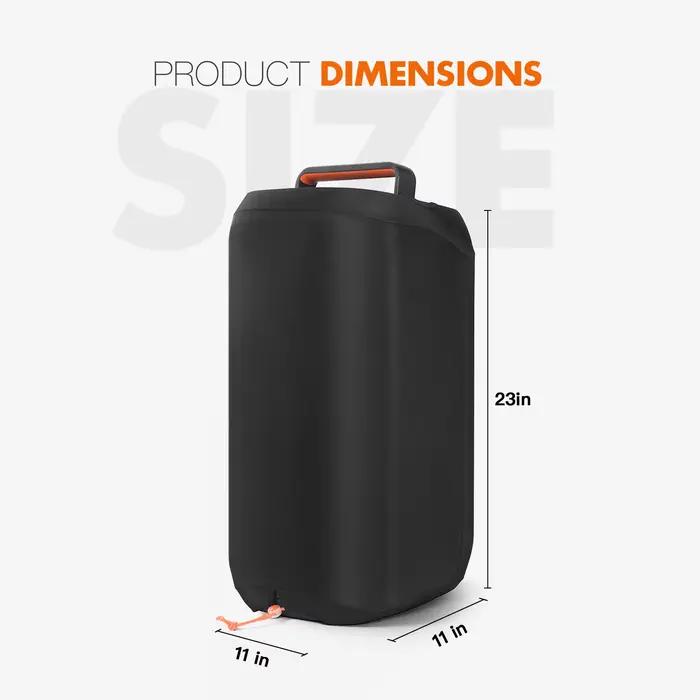 Housse de protection anti-poussière pour enceinte JBL PartyBox 120/320/310/520/710/720/1000/Ultimates élégante et facile à utiliser pour homme et femme occaions spéciales et tous les jours