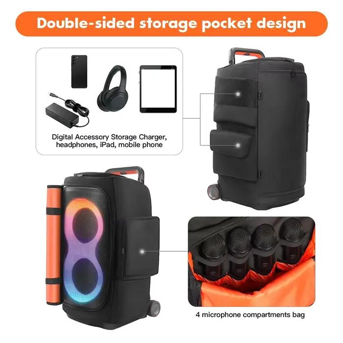 Étui anti-poussière pour haut-parleur Portable JBL PartyBox en cuir pour protection et design élégant occassions spéciales femmes cadeaux