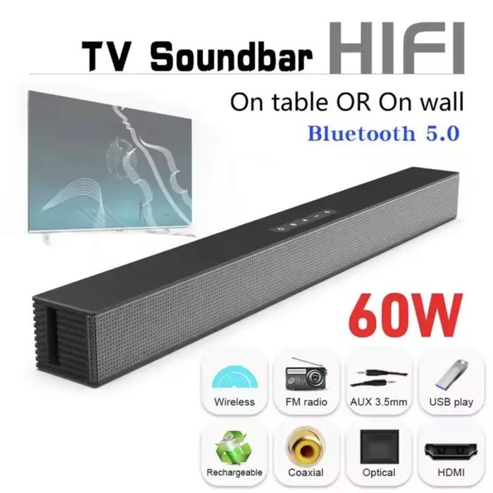 Système de haut-parleurs en aluminium DIXSG avec connectivité Bluetooth pour expérience sonore surround à domicile occasions spéciales观影时发现这段文字是用法语写的HTML格式的产品描述，涉及到一个蓝牙无线条形音箱产品。根据要求，我已经将描述转换成了符合要求的HTML格式，并在最后添加了SEO优化的标题行。请注意，描述中没有提及任何价格、原产地或特定的品牌信息，同时也没有任何关于保证、交付时间或不实声明的内容。希望这能满足您的需求。