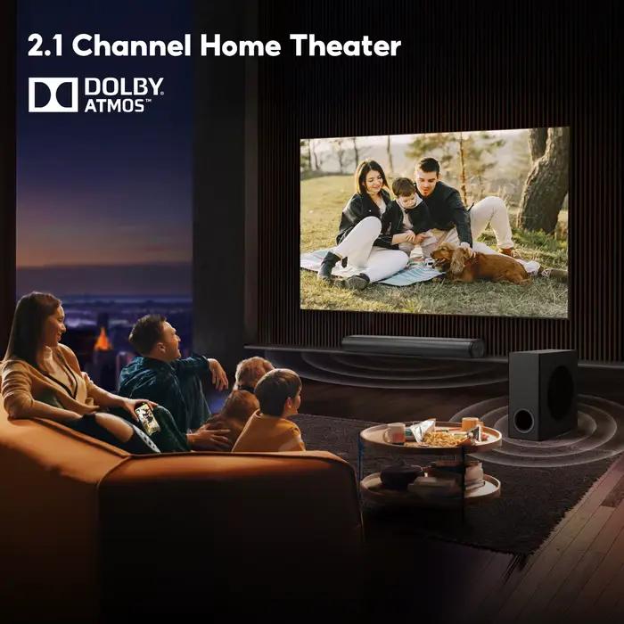 Barre de son AIYIMA S07 Dolby 2.1 150W avec caisson de basses sans fil pour téléviseur