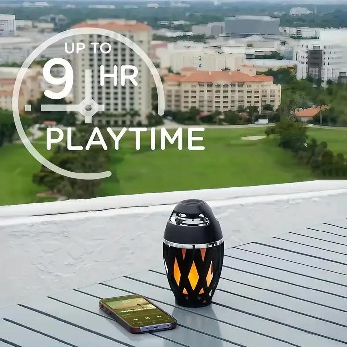Haut-parleur de flamme Portable Bluetooth 5.0