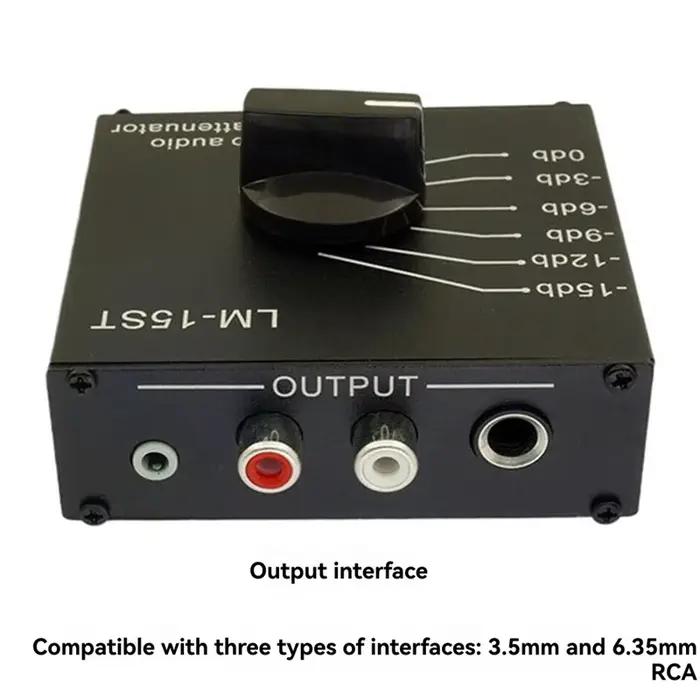 Microphone, haut-parleur de Port de micro convertisseur de niveau haut et bas atténuateur Audio passif