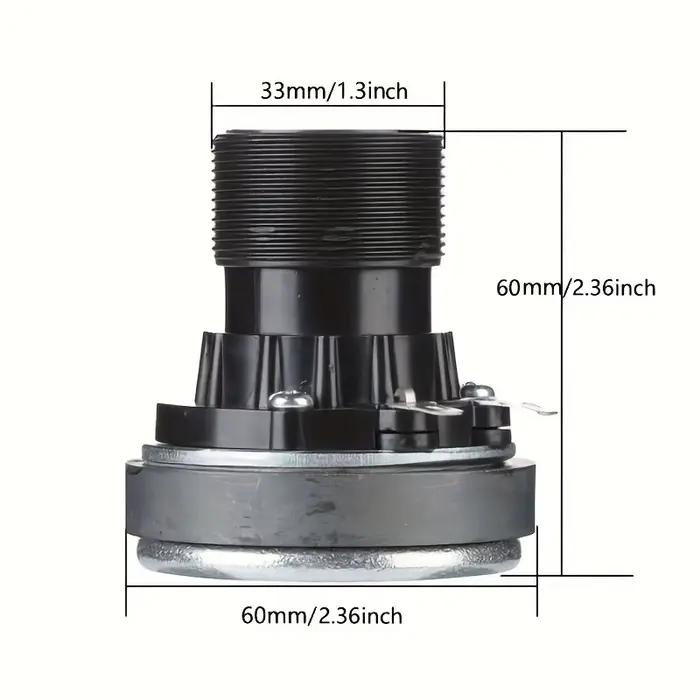 Tweeter haut-parleur 8 Ohm 40W métal titane pour qualité sonore supérieure maison occasionnels concerts musiciens passionnés