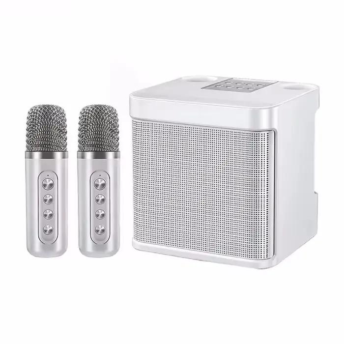Enceinte Bluetooth sans fil karaoké avec microphone, machine portable, caixa de som, colonne de musique, audio Bluetooth, coluna