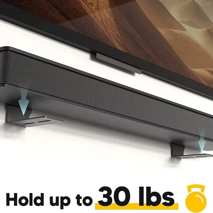 Supports de barre de son muraux