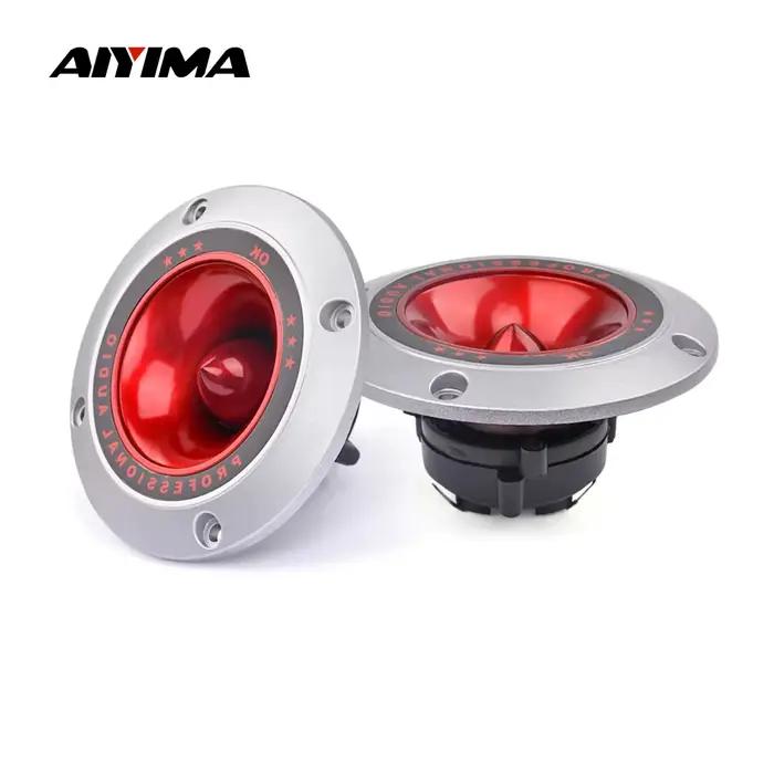 AIYIMA 2 pièces Haut-parleurs Tweeter Piezoelectriques de 4 pouces 100W