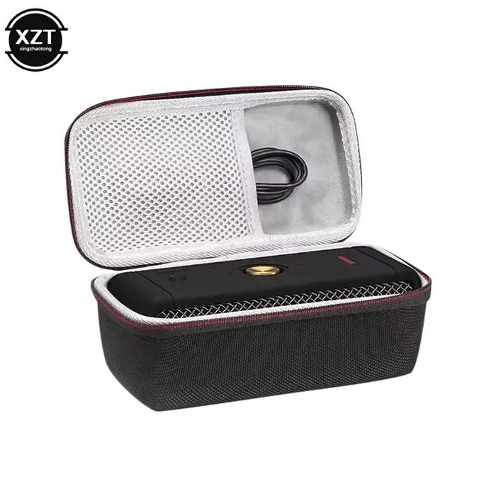 Étui de rangement portable pour haut-parleur WYMECT boîte de protection antichoc doublure moelleuse conception anti-choc et imperméable occase spéciale voyage pique-nique randonnée