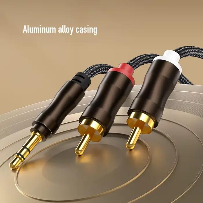Câble audio RCA vers Jack 3