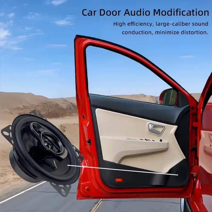 2 pièces (2X280 W) 560 W haut-parleurs de voiture HiFi haut de gamme 4 pouces-Audio HD