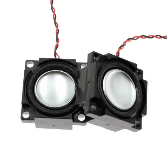 SOTAMIA 2 pièces Mini haut-parleur large bande 28x28mm 8 Ohm 2W