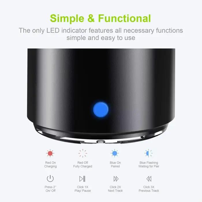 Lipusen A106 Pro Mini haut-parleur Bluetooth sans fil