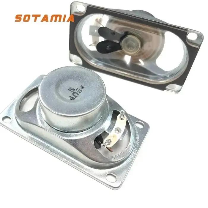 SOTAMIA 2 pièces 5090 LCD TV haut-parleur 4 Ohm 5 W 8 Ohm 10 W Transparent étanche