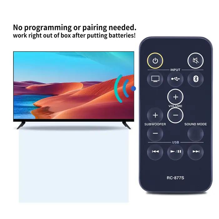 Télécommande ACooNA pour barre de son Onkyo LB401 LS-B50 LS-T10 LST10 audio vidéo contrôle système sonorité confort d'écoute