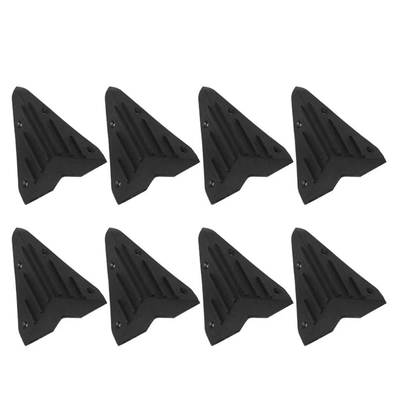 Coussinets de pieds K1KF, 8 pièces, support de haut-parleur, forte absorption des chocs, tapis d'iso