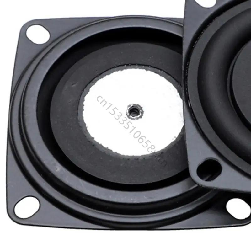 2pcs 2 pouces Les haut-parleurs membrane radiateur passive améliorent les basses dans les haut-parle
