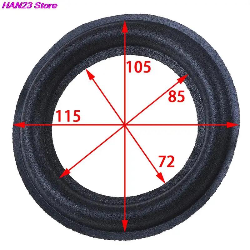 Haut-parleur actif audio, 4.5 pouces, 1 pièce, mousse surround, bord éponge, pièces de réparation, a