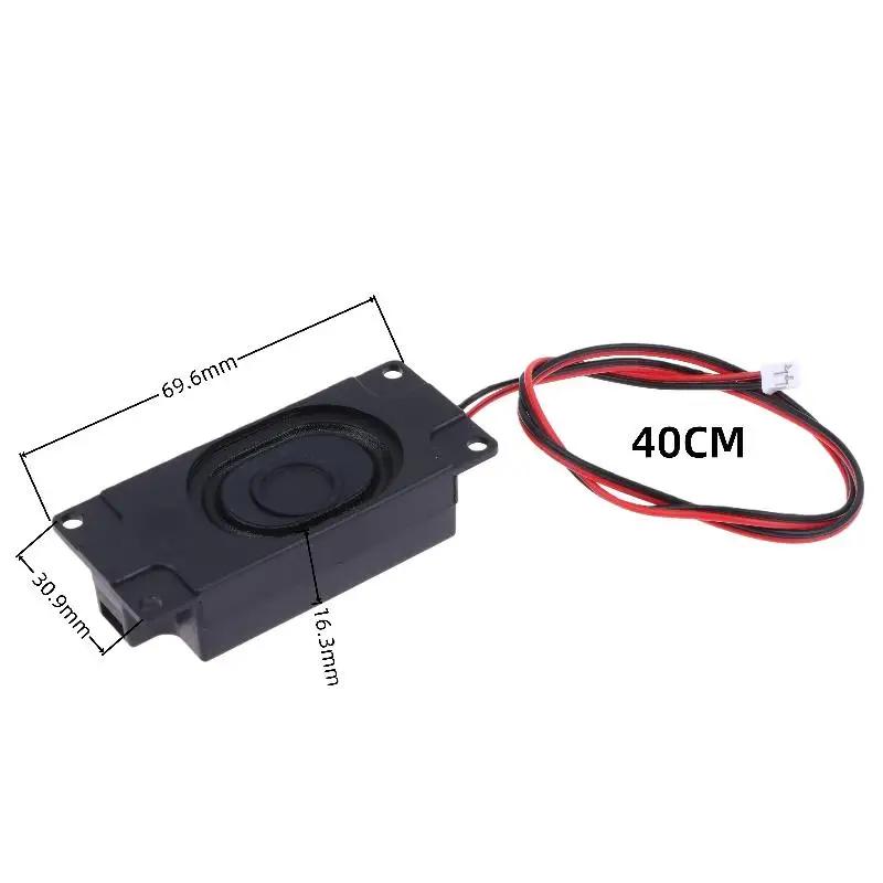 1/2/4Pcs Mini haut-parleur DIY pour publicité, TV, PC, ordinateur, 3070 8Ohm 3W, boîte vocale, son, 