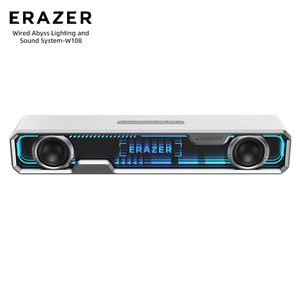 Lenovo – haut-parleur Bluetooth filaire, effet de lumière Abyss coloré rvb, double haut-parleurs, di