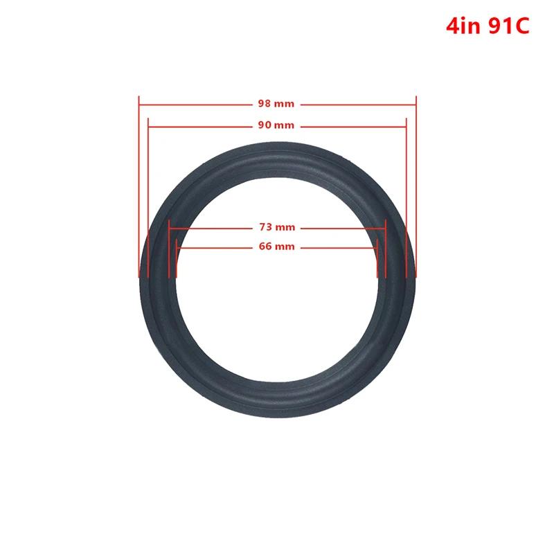 1 pièce de rechange pour haut-parleur : Suspension en caoutchouc pliable pour woofer large bande de 