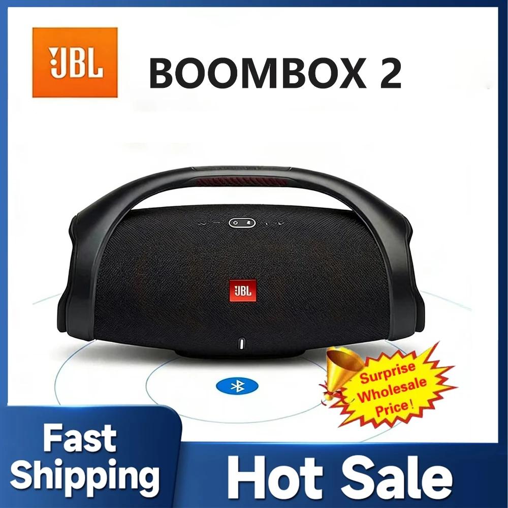 Enceinte Bluetooth portable JBL Boombox 2, enceinte étanche, son dynamique, subwoofer, stéréo extéri