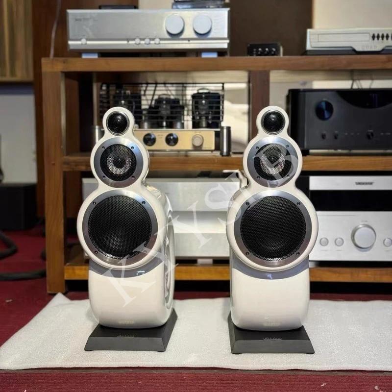 KYYSLB 5 pouces passif maison haut-parleur en bois HiFi haute fidélité bibliothèque