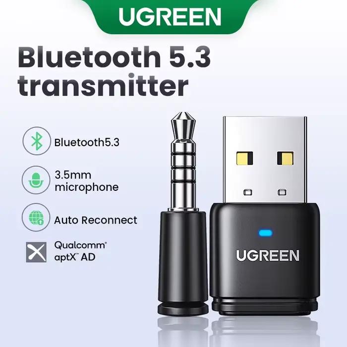 Transmetteur USB Bluetooth 5.3 aptX HD AD, adaptateur Audio pour PS5, PS4, Nintendo Switch, casque,